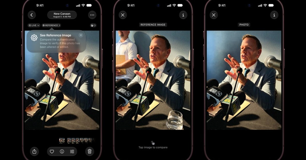 A smartphone being used to photograph a subject, shown as a generic stock photograph rather than a picture of the new iPhone 18 Pro.